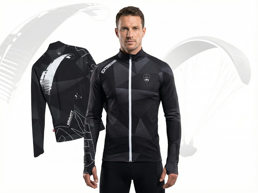 Paragliding black speedarm