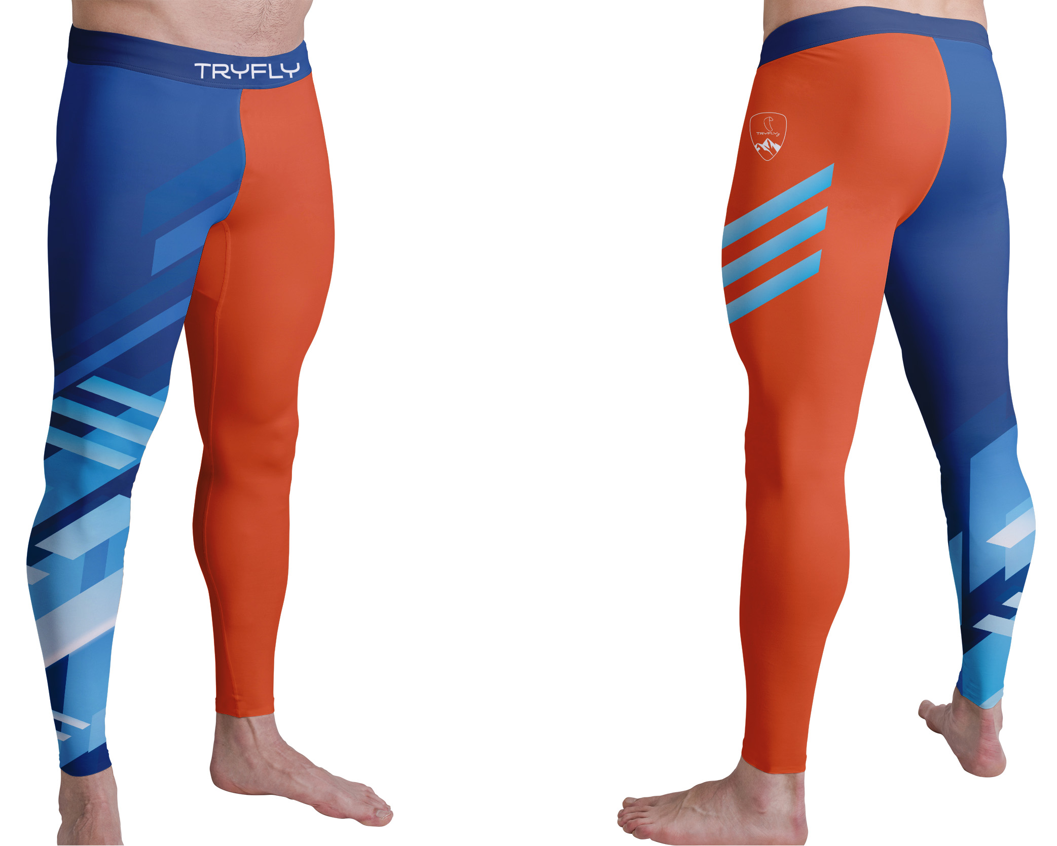 Leggings Extreme Thermo Active Orange Lycra® - TryFly Outdoor Paragliding  and Skydiving Wear