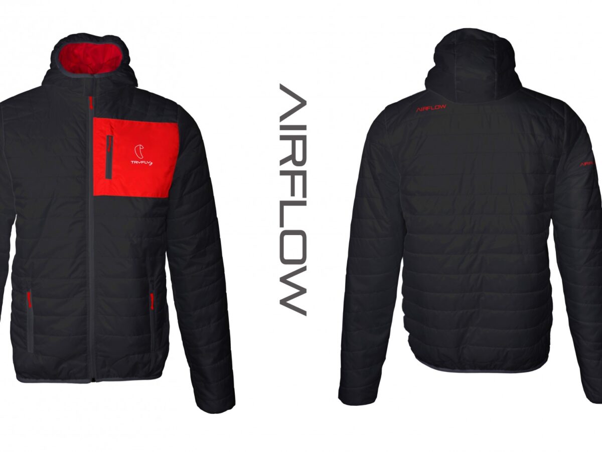 AIRFLOW Light Jacket HOOD Black