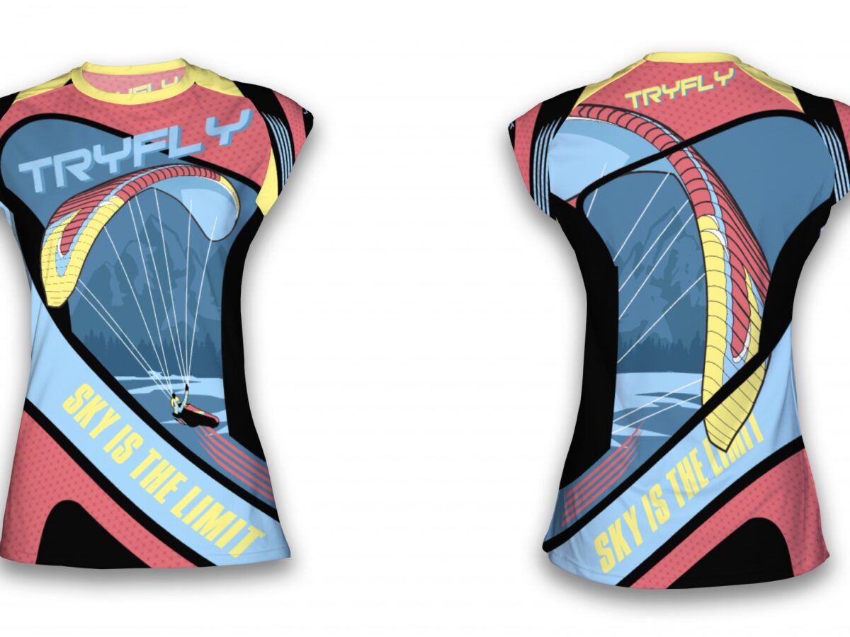 Paragliding thermo t-shirt