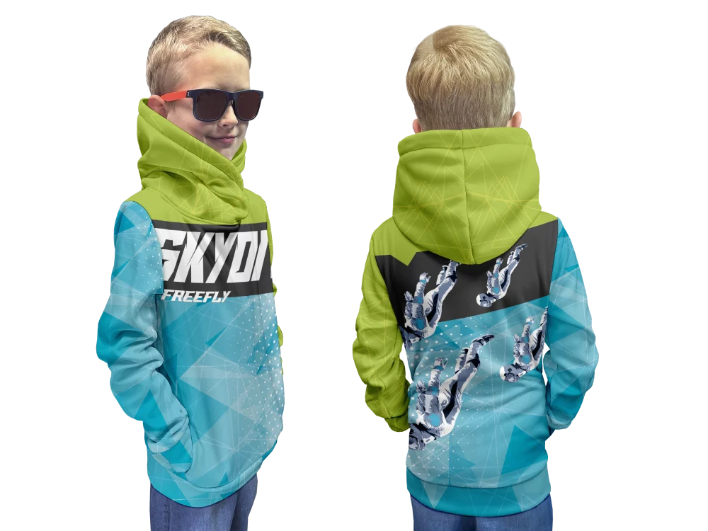 Softshell kids Hoodie SkyDive