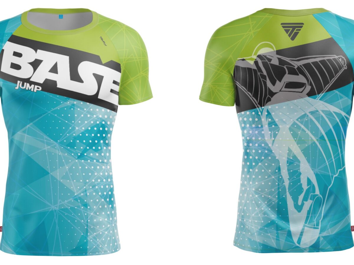 Skydiving thermo t-shirt