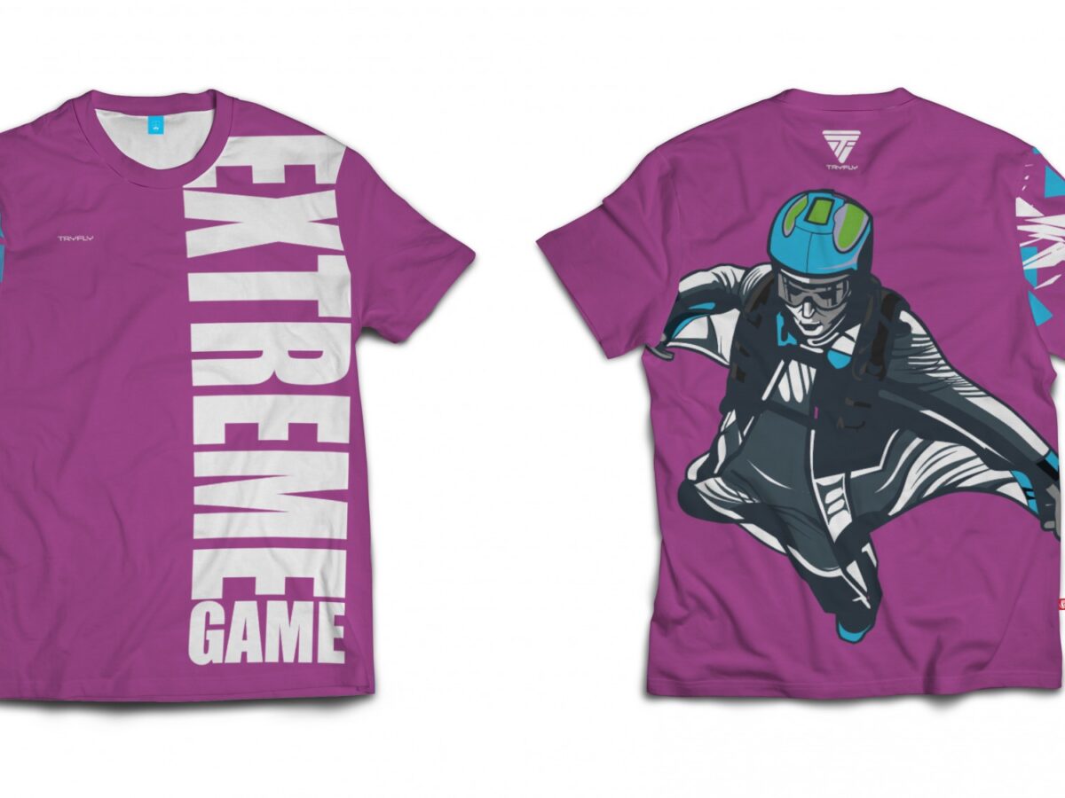 Skydiving T-Shirt Coolmax