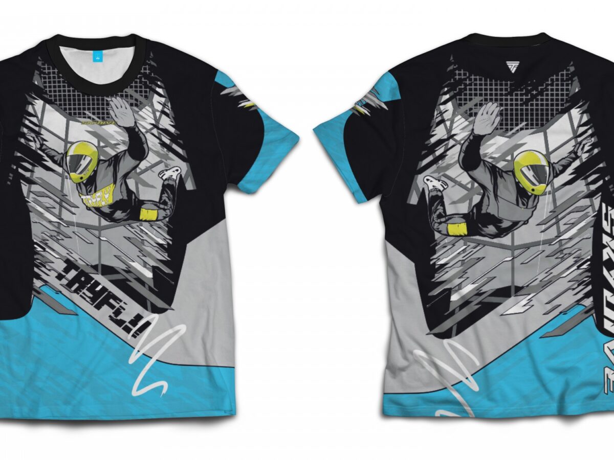 Skydiving T-Shirt Coolmax