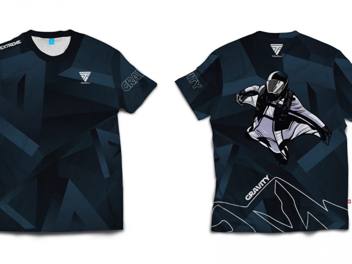 Skydiving T-Shirt Coolmax