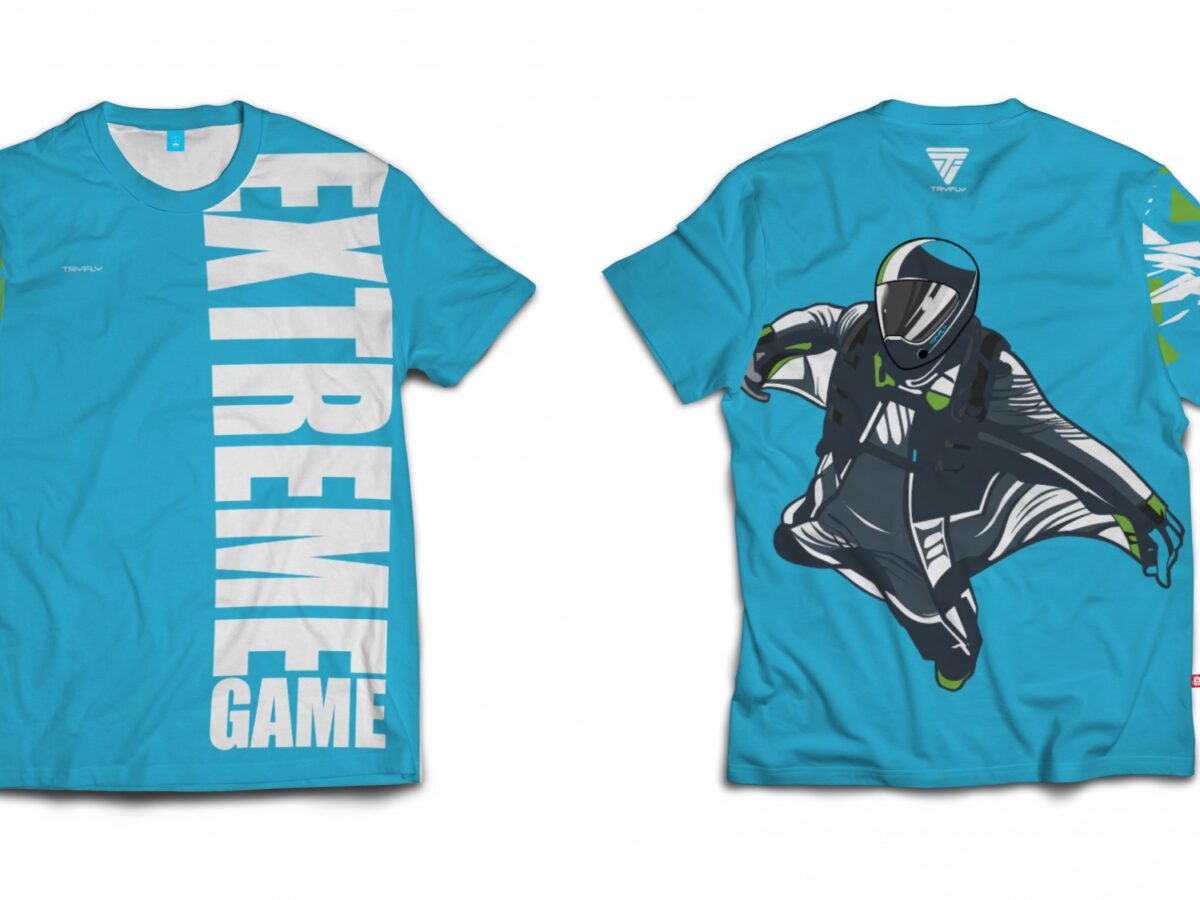 Skydiving T-Shirt Coolmax