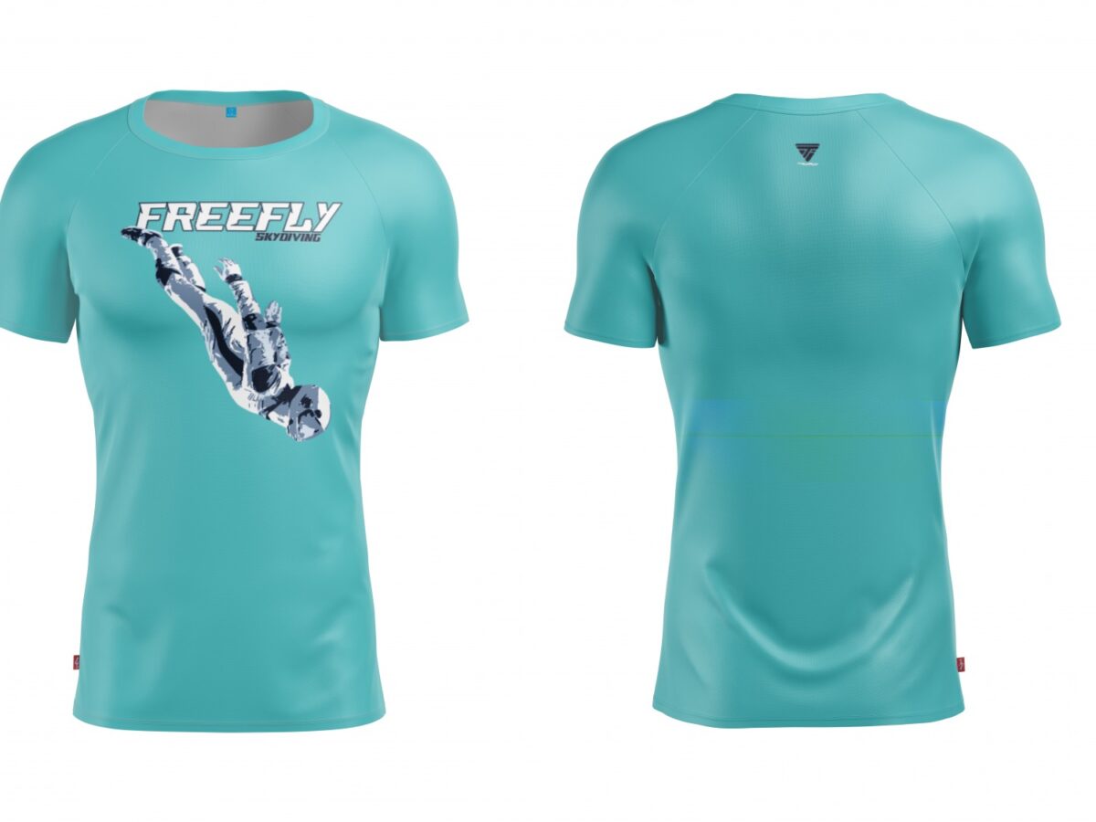 Skydiving thermo t-shirt