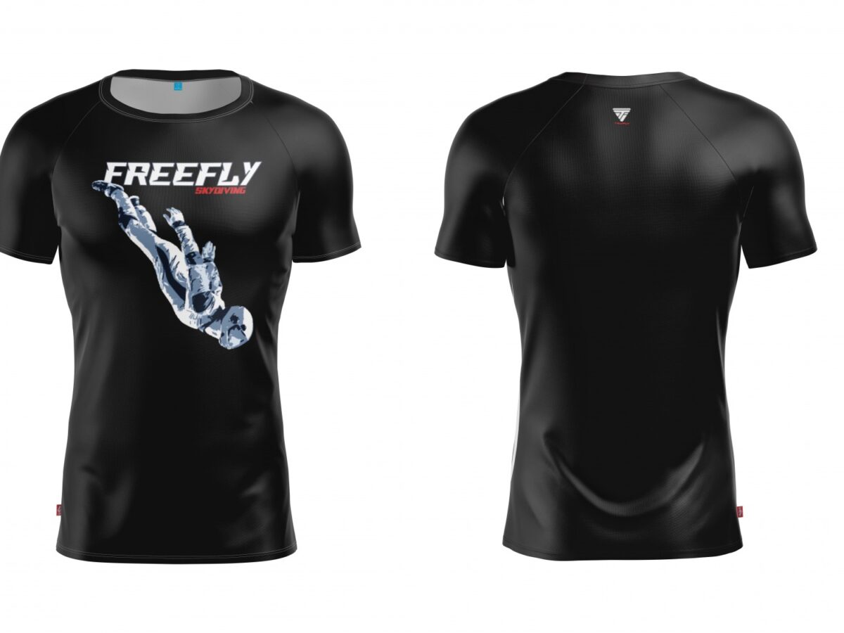 Skydiving thermo t-shirt