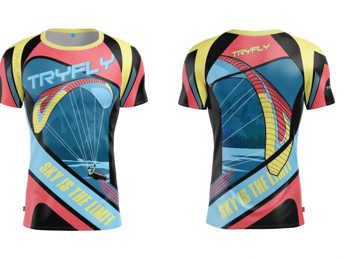 Paragliding thermo t-shirt