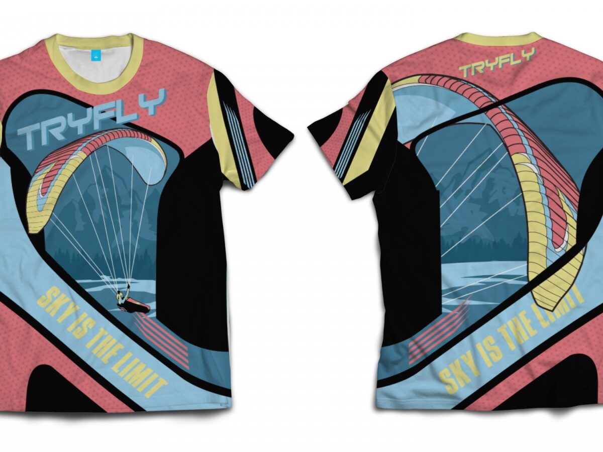 Paragliding T-Shirt Coolmax