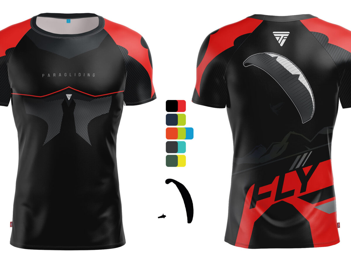 Paragliding thermo t-shirt