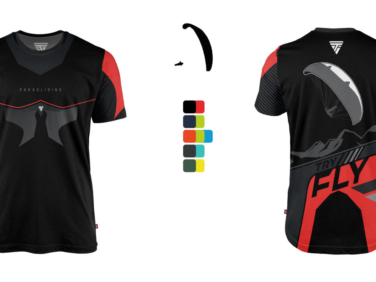 Paragliding T-Shirt Coolmax