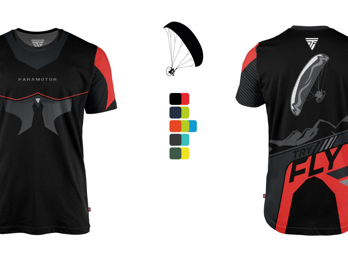 Paragliding T-Shirt Coolmax
