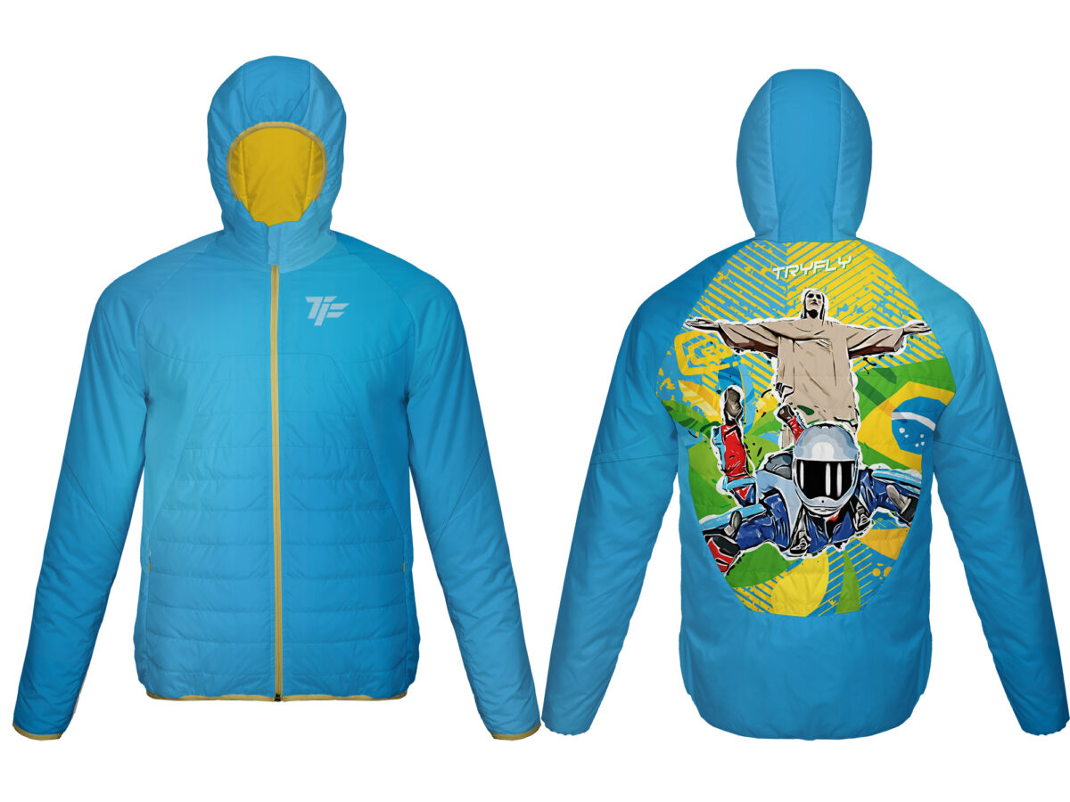Cumulus Jacket Skydiving Brasil Blue