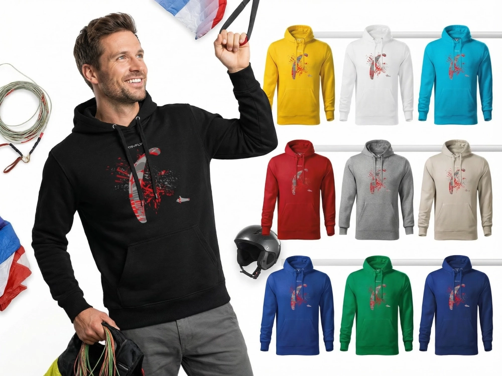 paragliding hoodie