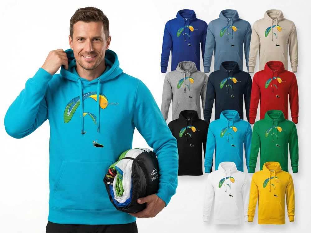 paragliding hoodie