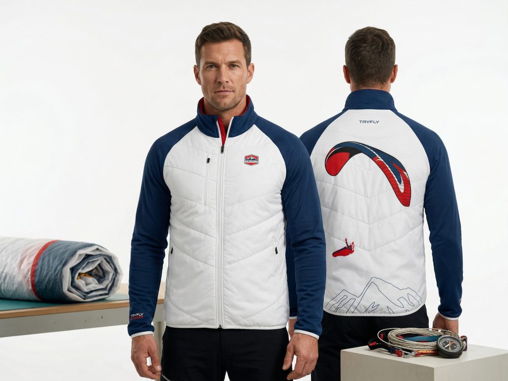 Paragliding light jacket