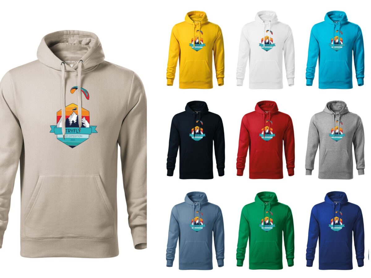 Cotton Paragliding Hoodie Expedition