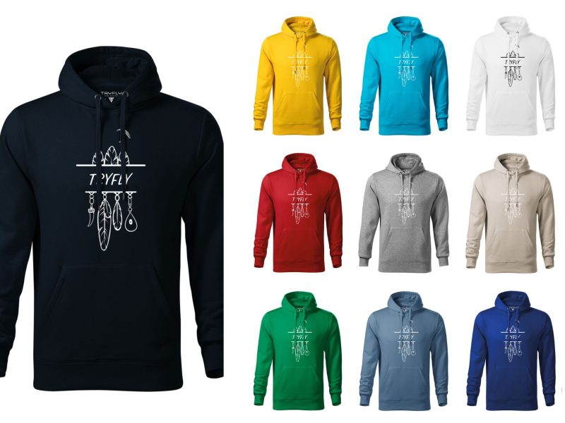 cotton paragliding hoodie Flow tryfly