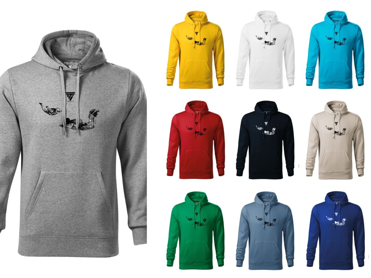 Cotton Skydiving Hoodie Altitude Tryfly