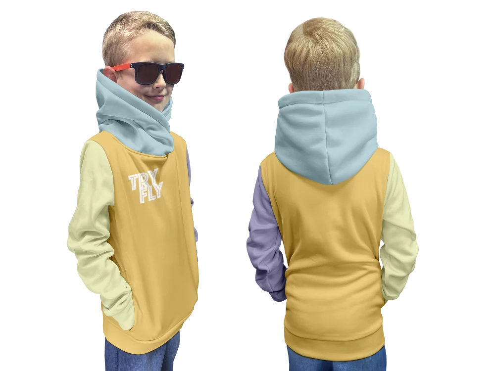 Softshell kids Hoodie TryFly