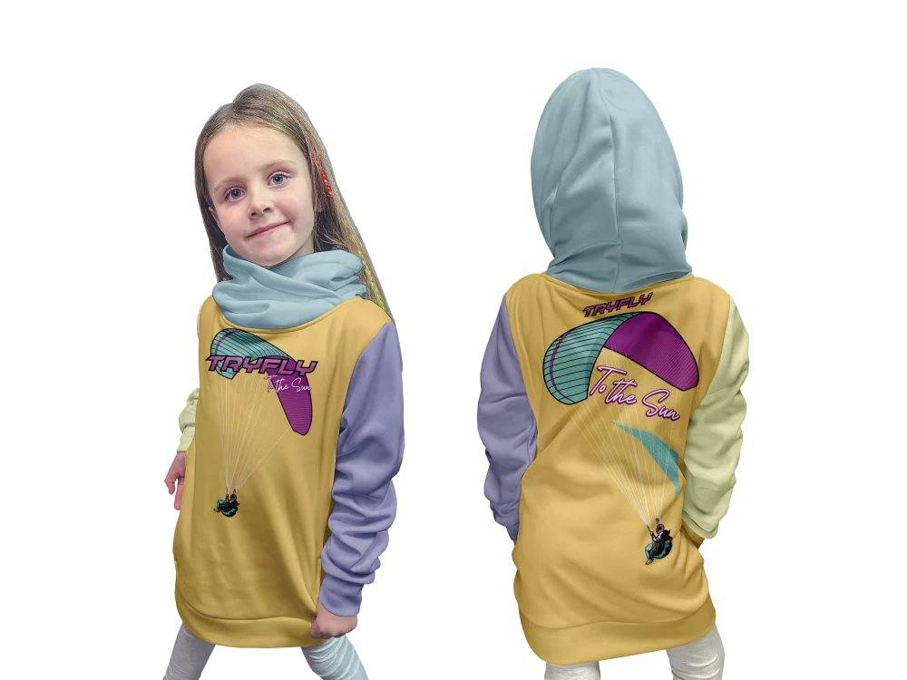 Softshell kids Hoodie to the Sun