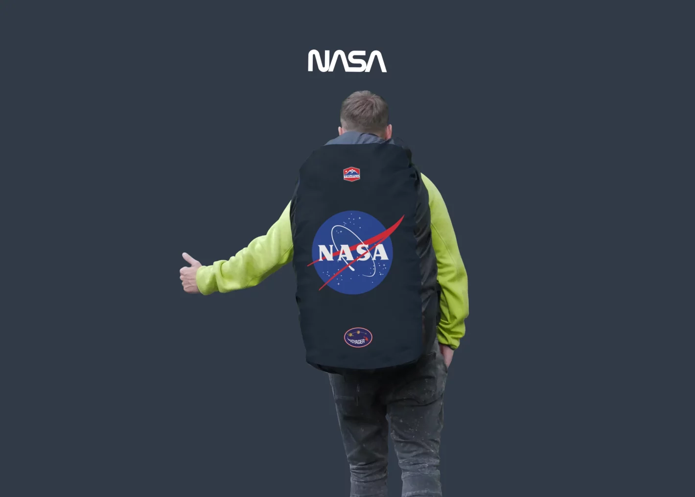 NASA x TRYFLY Paragliding Backpack Cover