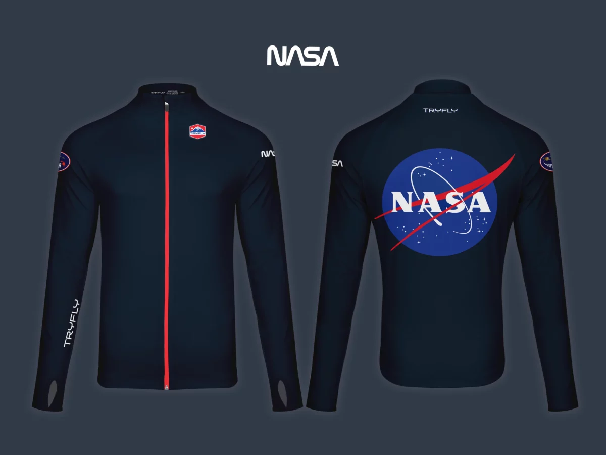 Introducing the Speedarm EVO - NASA Voyager, an advanced piece of apparel engineered for the ambitious adventurer and outdoor enthusiast
