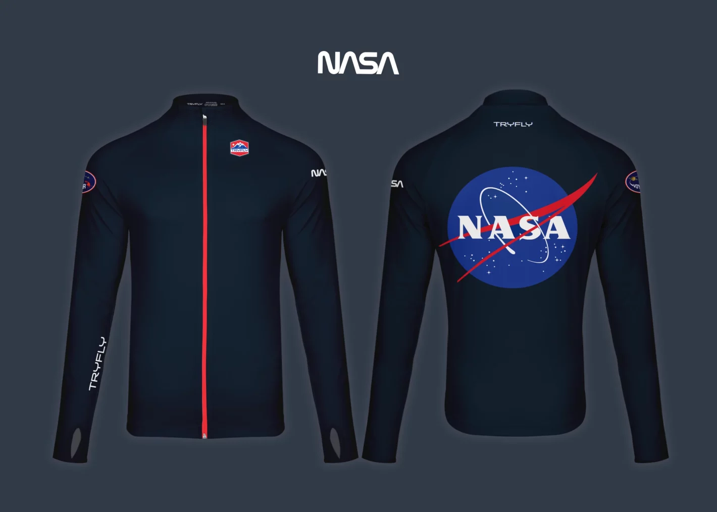Introducing the Speedarm EVO - NASA Voyager, an advanced piece of apparel engineered for the ambitious adventurer and outdoor enthusiast