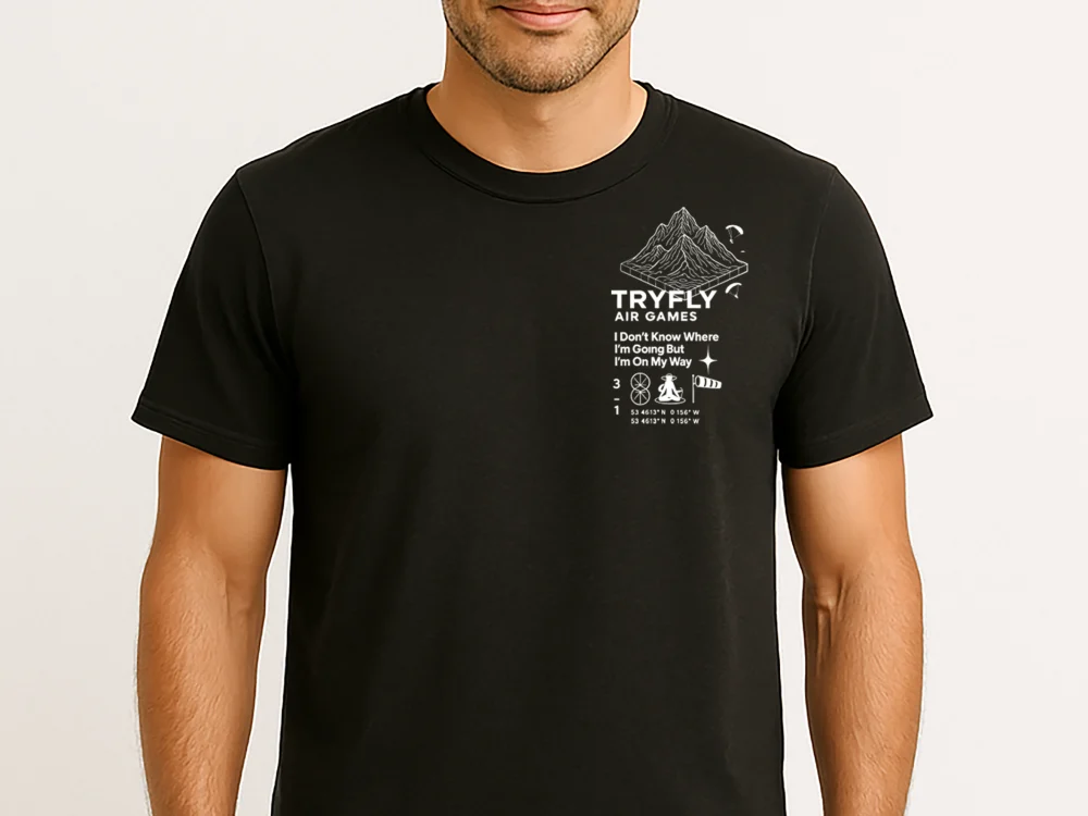 Black tshirt tryfly 224