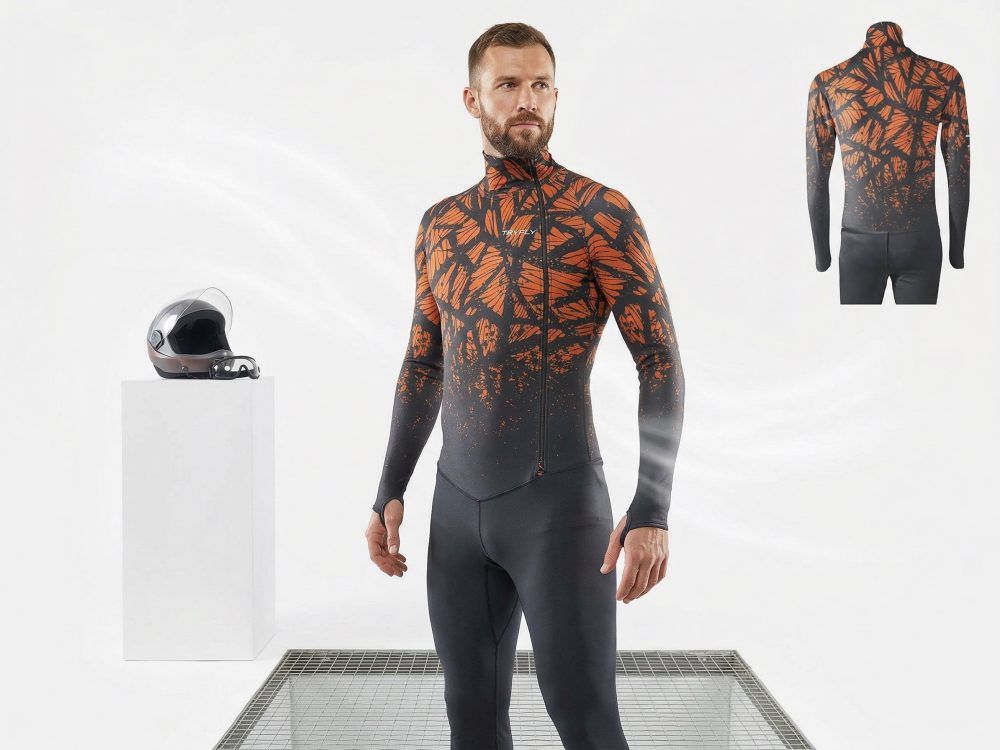 Asymetric Skydive Suit Lycra® SIZE XL