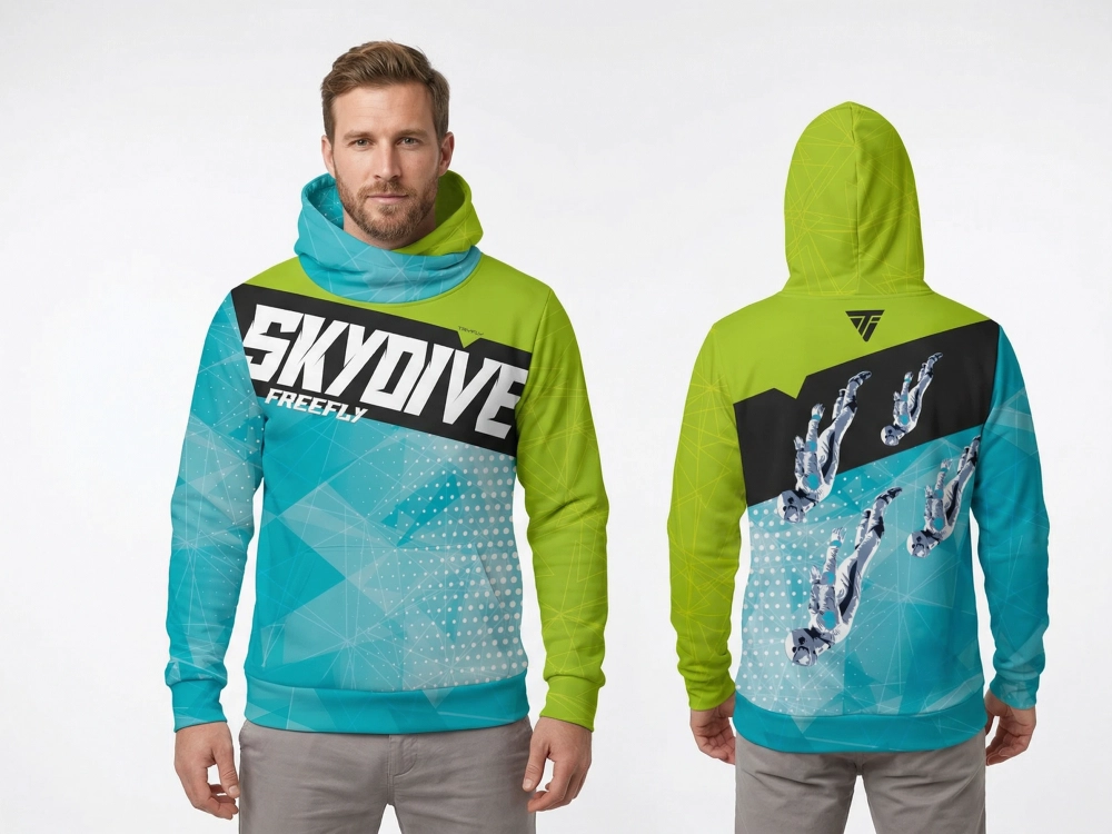 Softshell Hoodie Skydiving