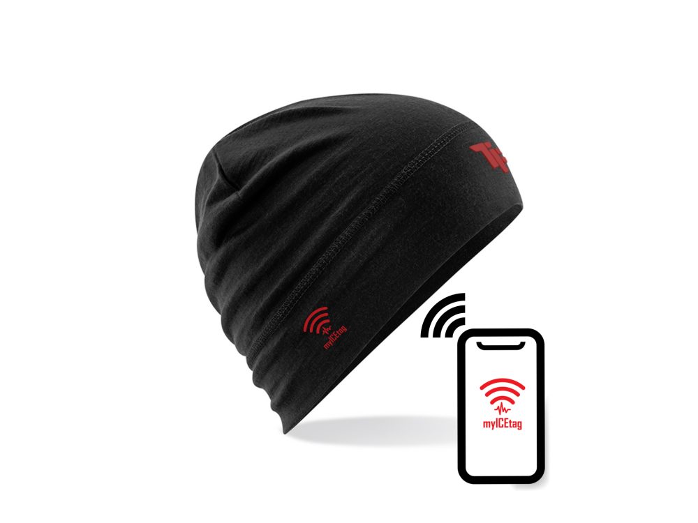 Czapka Merino Beanie with ICE tag FC