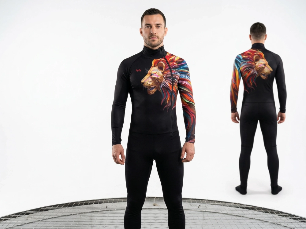 Asymetric Skydive Thermo Suit Lycra® SIZE XL